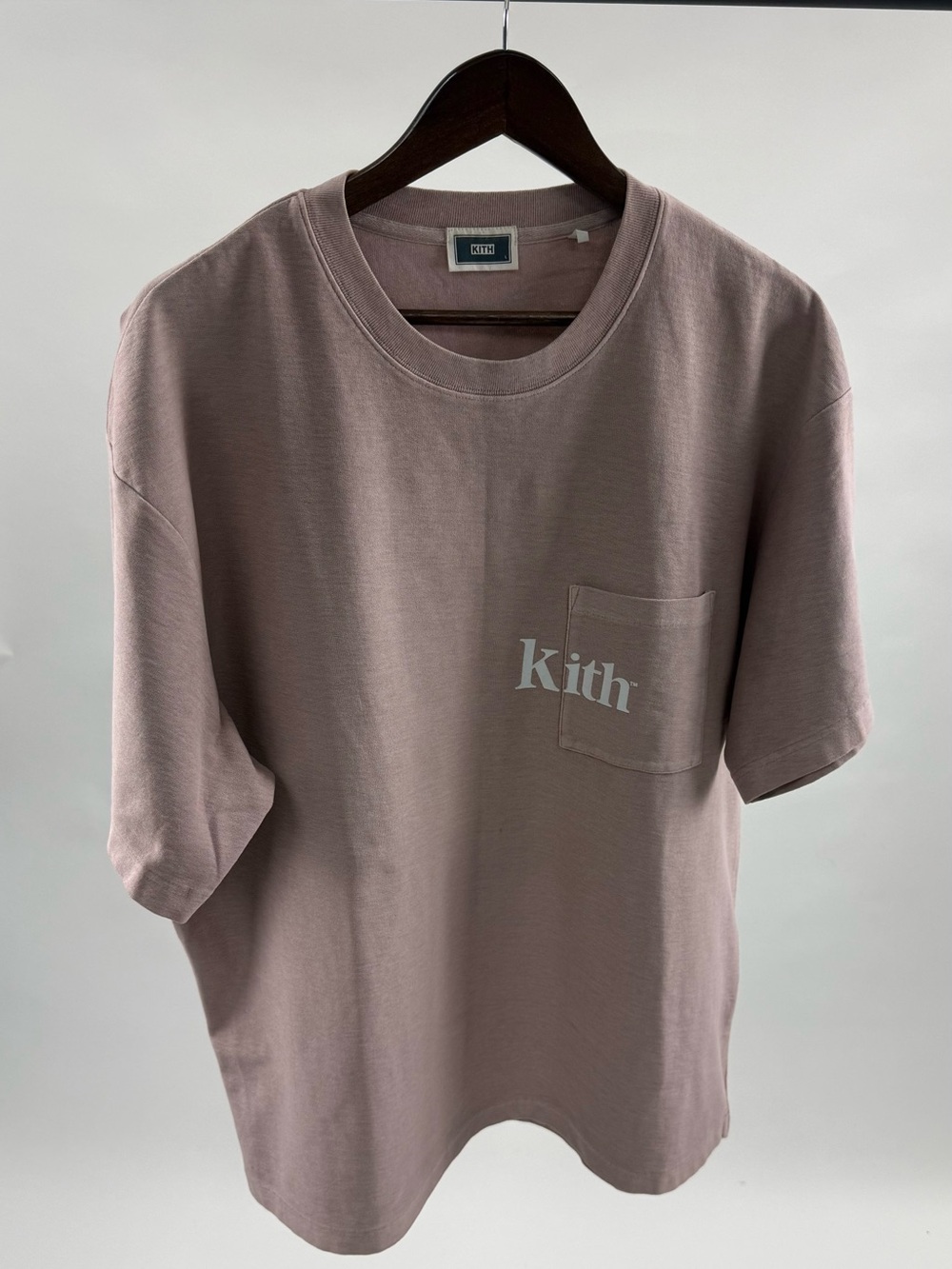 Kith Men's Short-Sleeve Pocket Tee — Mauve